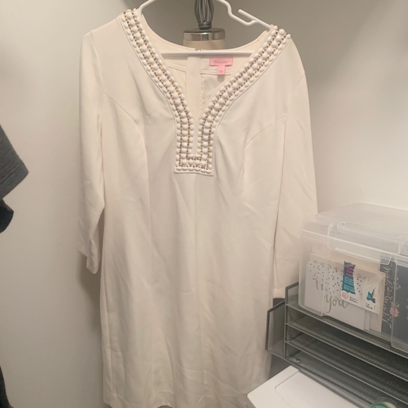 NWT Lilly Pulitzer Bennett Shift in Ivory - Picture 3 of 5
